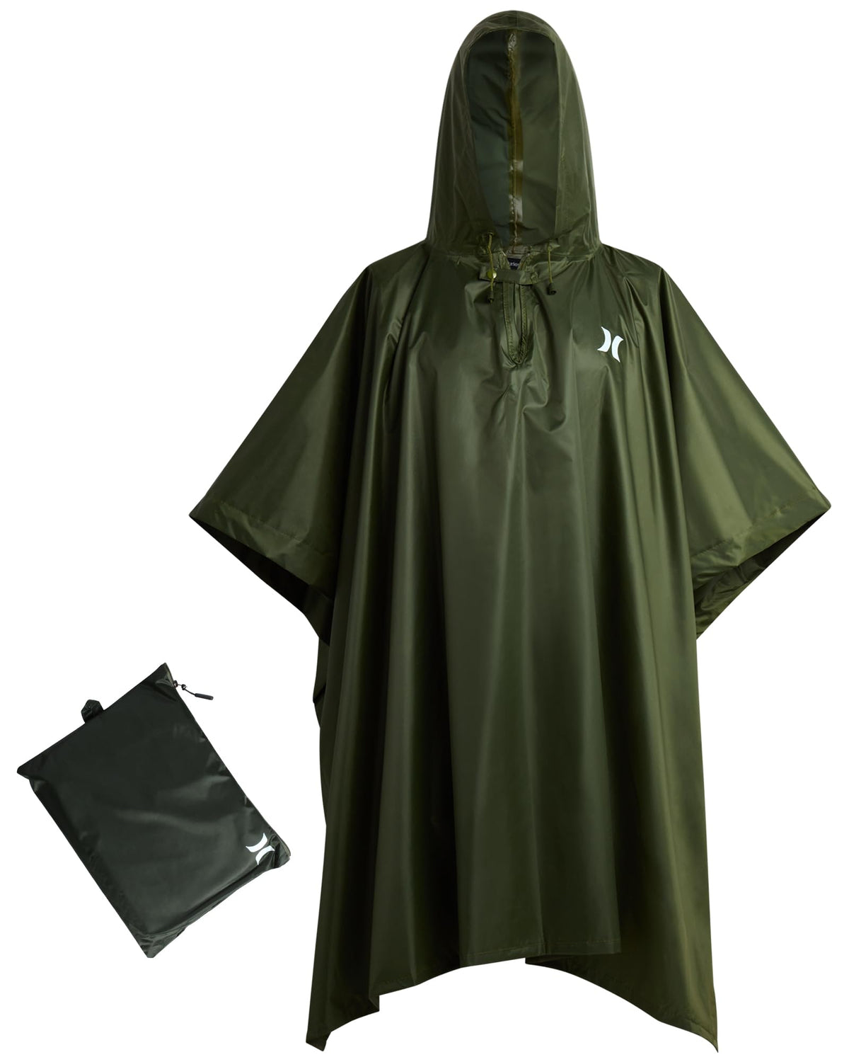 Hurley Ponchos Adult Rain Ponchos Waterproof Lightweight Packable Rain Top