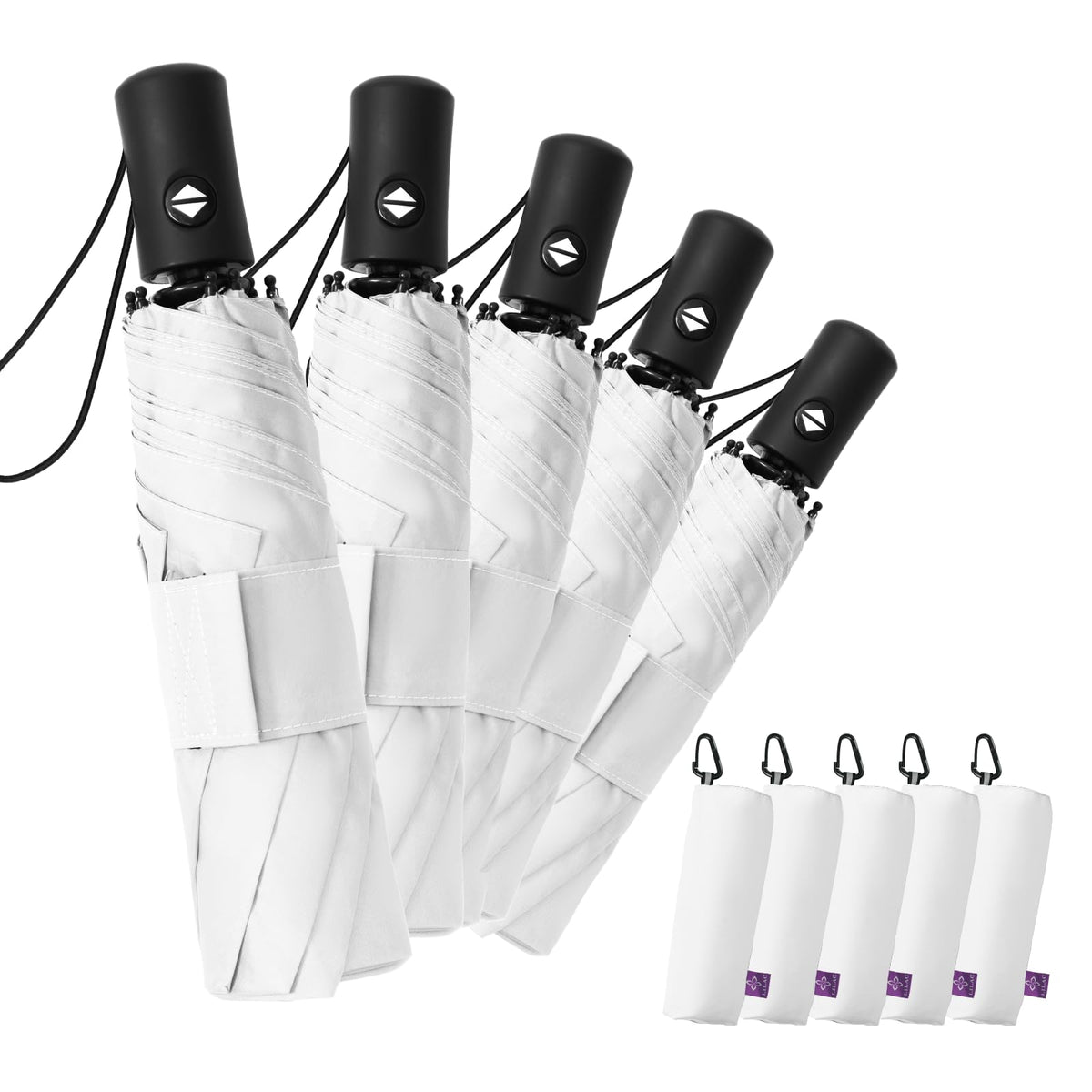 Travel Windproof Umbrella for rain Compact Small Travel size QuickDry