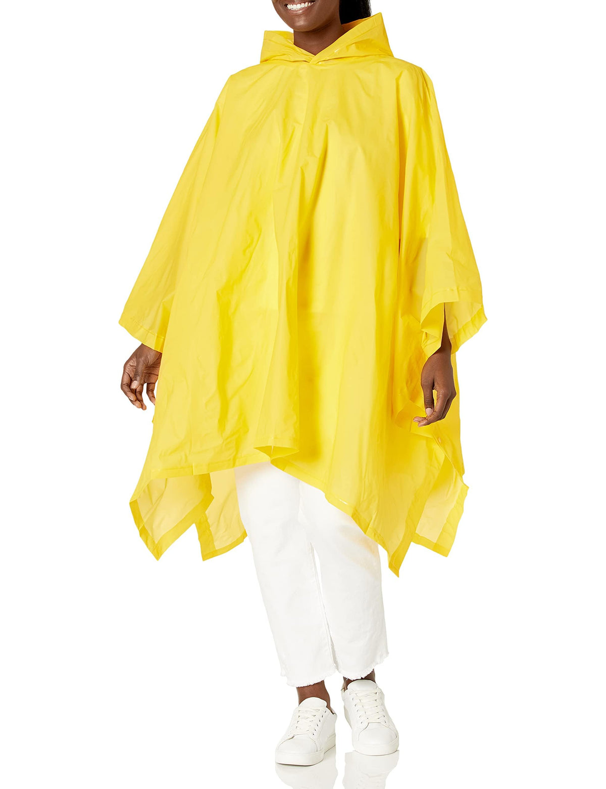 totes Adult Packable Lightweight Adjustable Rain Poncho