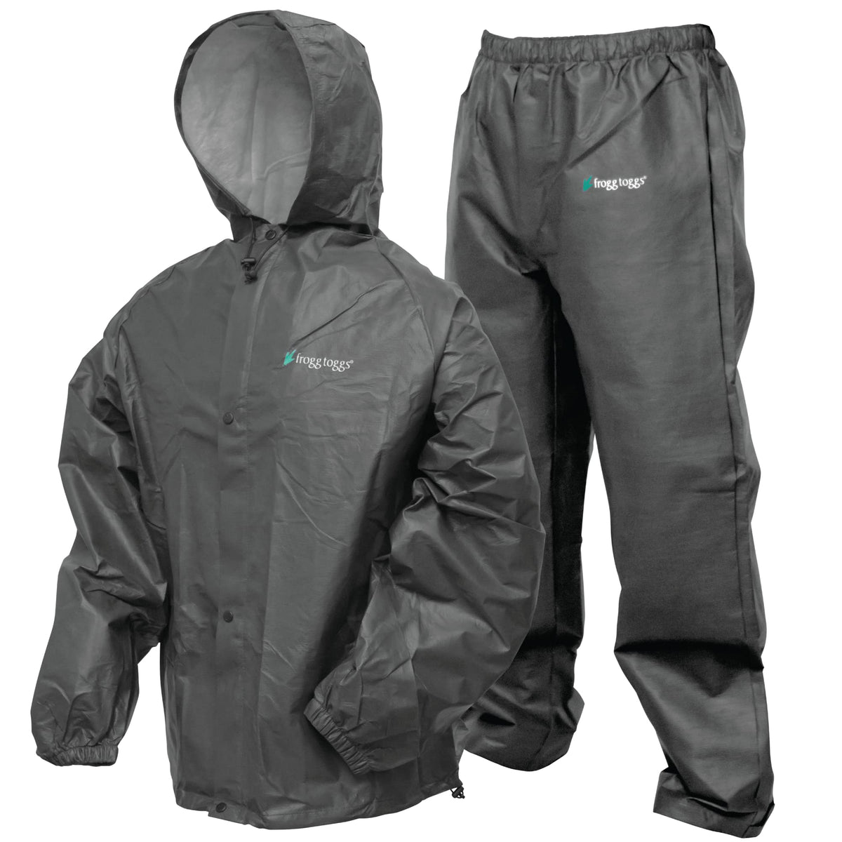FROGG TOGGS Men's Pro Lite Rain Suit, Waterproof Rain Jacket and Pant Set