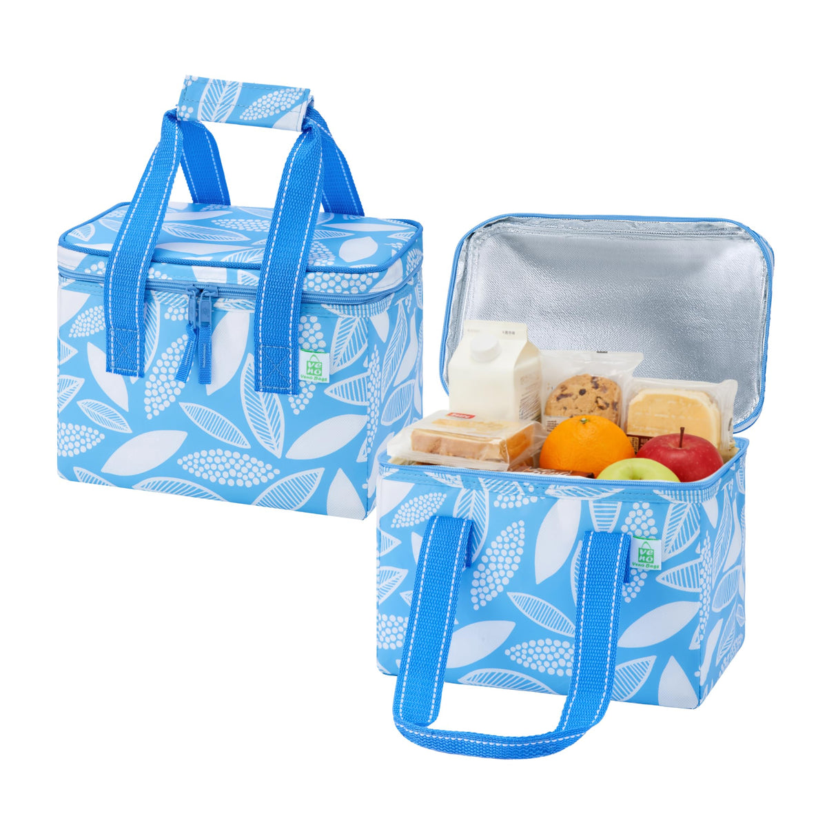 VENO 3 Pack Insulated Cooler Reusable Grocery Shopping Bag Food Delivery