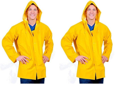 Galeton mens RAINCOAT, Yellow, Medium US