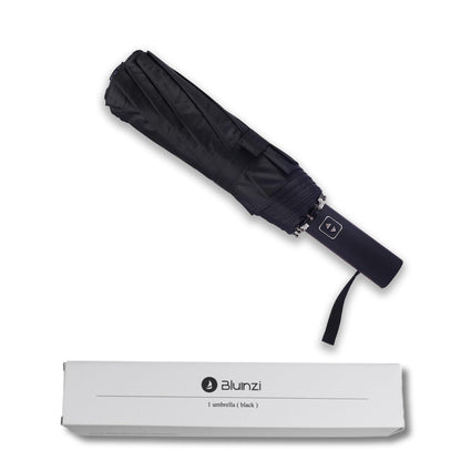 Bluinzi 2 Pack 46 Inch Umbrellas, Double 10-rib, for Rain, Compact Travel