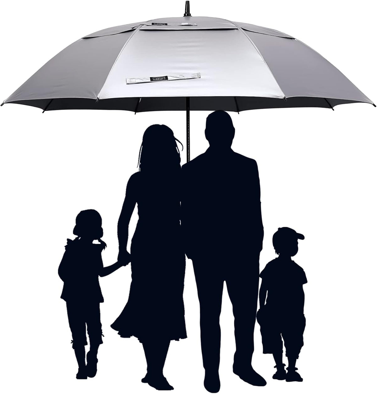 G4Free 47/54/62/68 Inch UV Protection Golf Umbrella Oversized Sun Umbrella