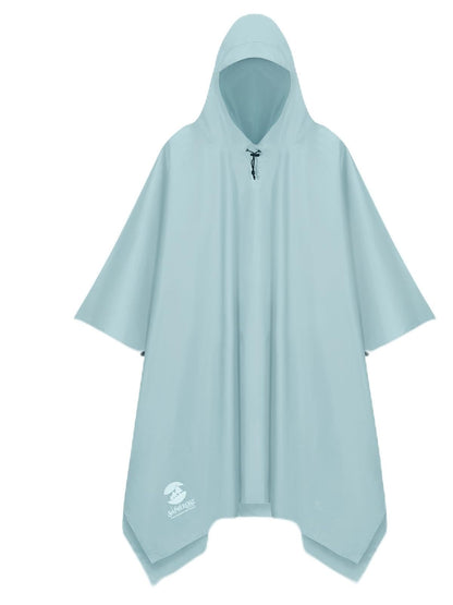 SaphiRose Hooded Rain Poncho Waterproof Raincoat Jacket for Men Women Adults
