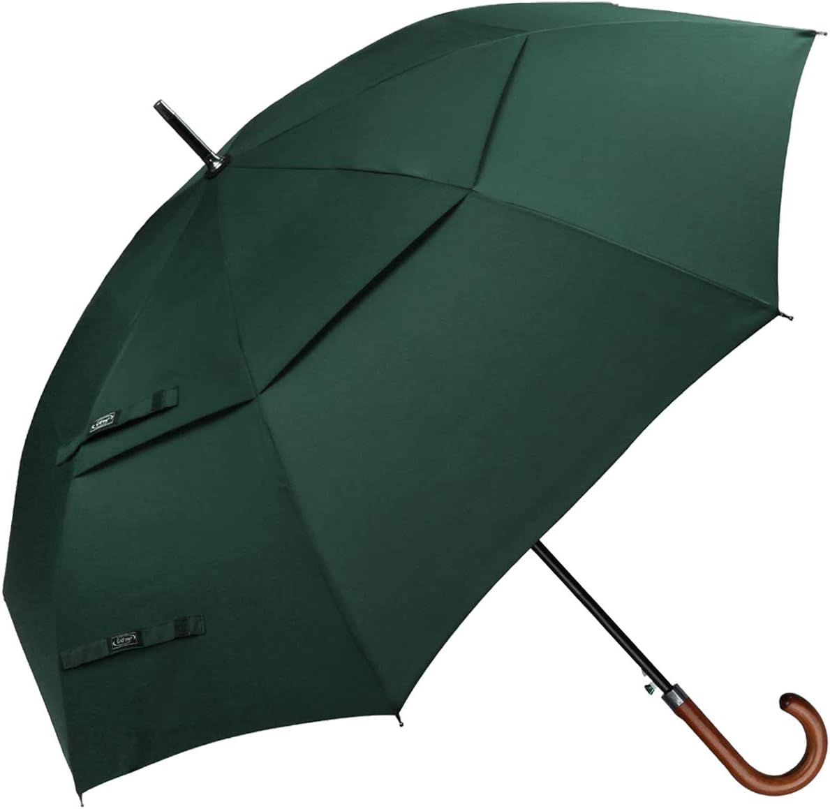 G4Free 52/62inch Golf Umbrella Windproof Large Stick Umbrella Wooden Handle