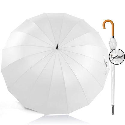 Royal Walk Large Umbrella for Rain & Golf, Windproof, Big, Heavy Duty Stick