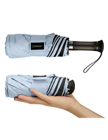 G4Free 46 Inch UPF 50+ Sun Umbrella with Extendable Built-in Handle