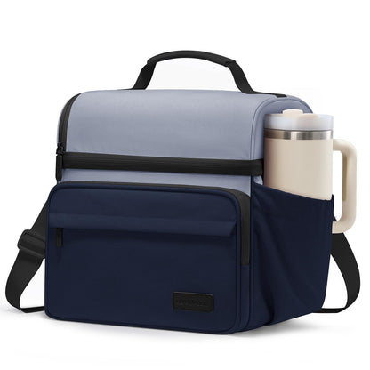 LOVEVOOK Lunch Bag for Men Women, Large Insulated Lunch Box Cooler Lunbox