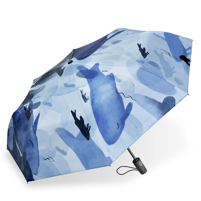 Cuby UV Sun Umbrella Compact Folding Travel Umbrellas Auto Open/Close