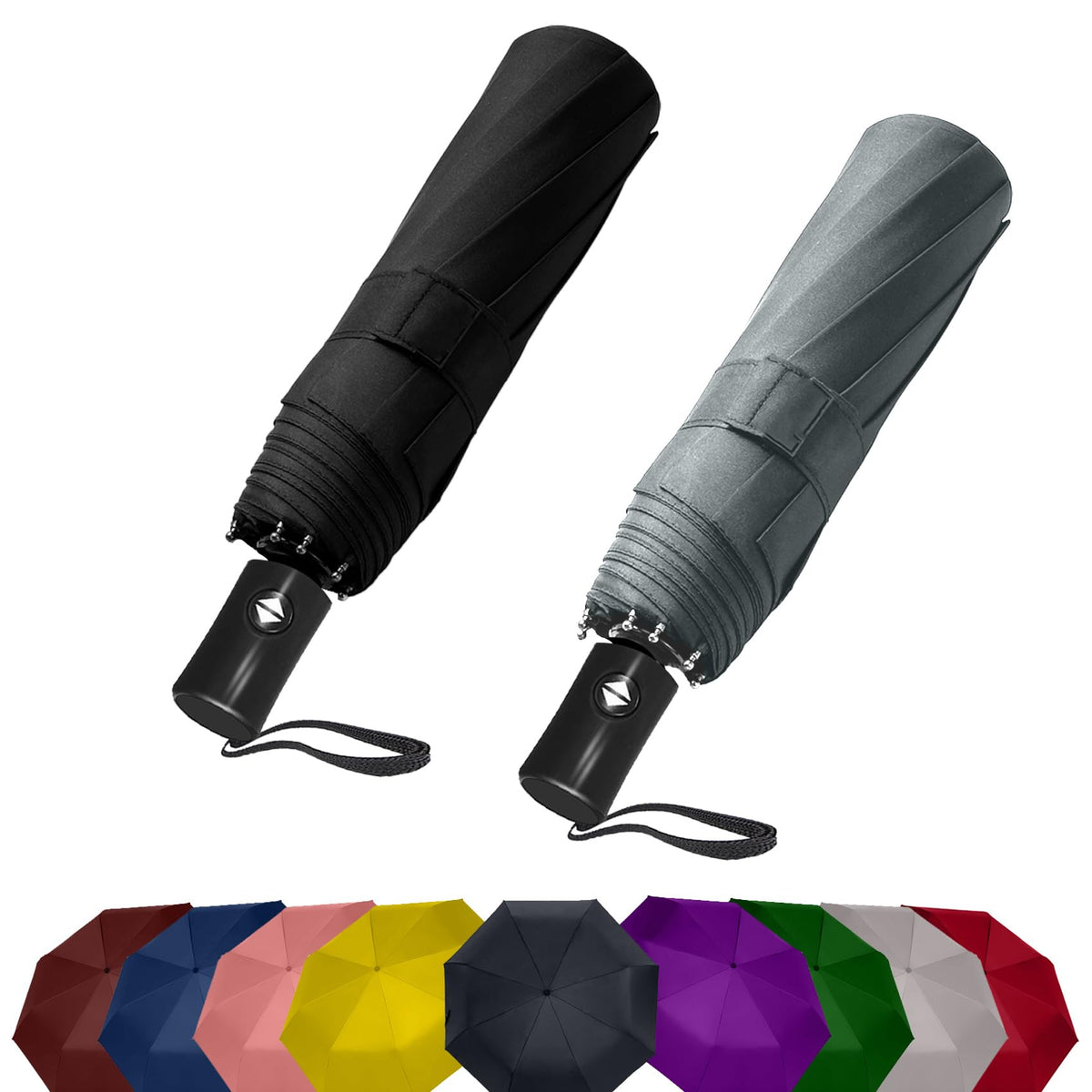 SIEPASA Windproof Travel Compact Umbrella-Automatic Umbrellas for Rain-Compact Folding Umbrella, Travel Umbrella Compact, Small Portable Windproof Umbrellas for Men Women Teenage. (Purple)