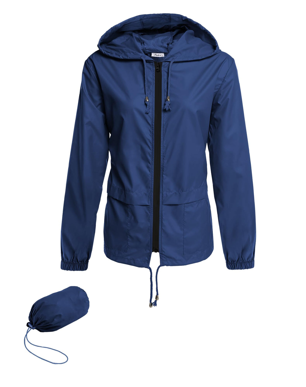Hount Women Rain Jacket Lightweight Waterproof Packable Raincoat with Hood