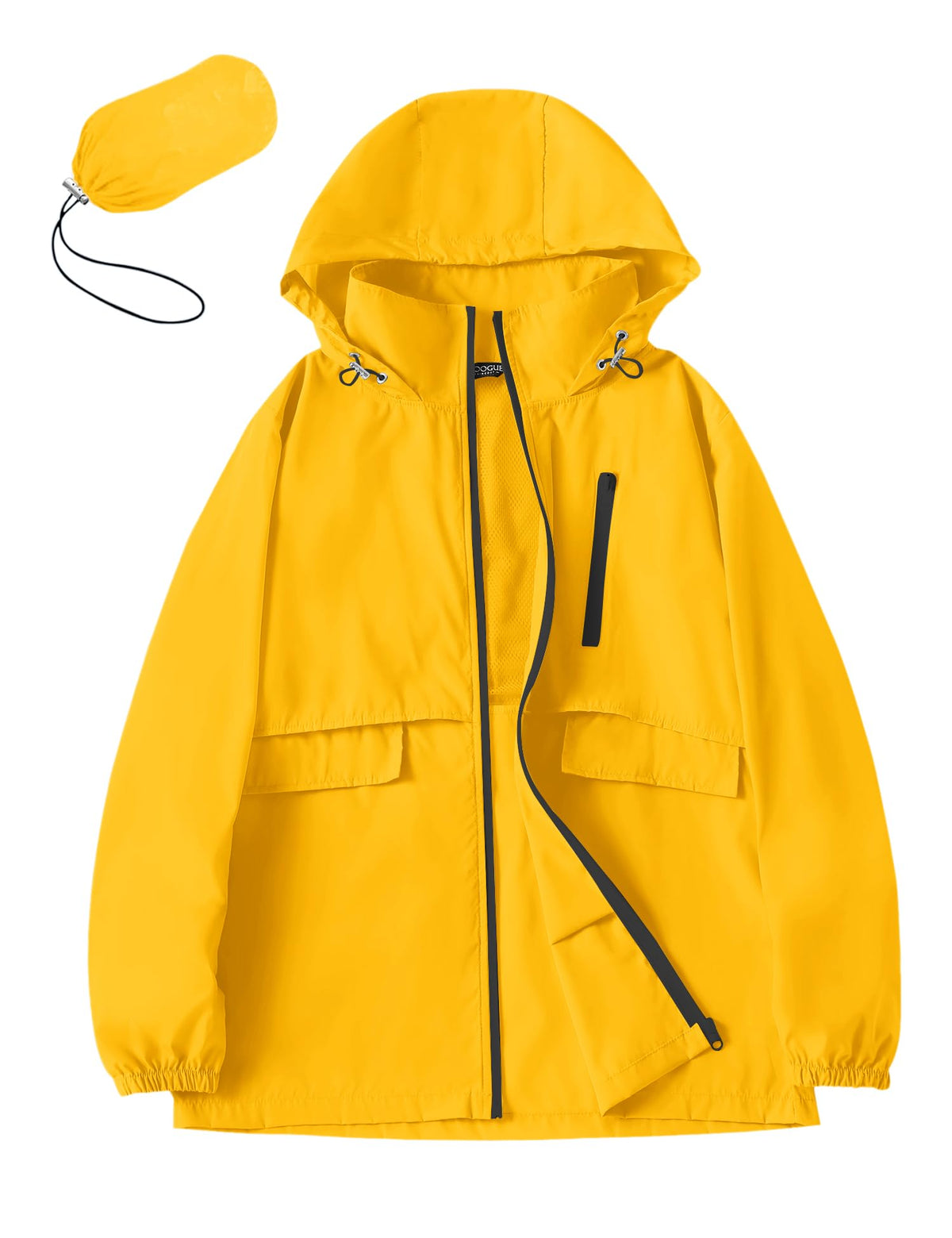 Avoogue Rain Jacket Women with Hooded Waterproof Raincoats