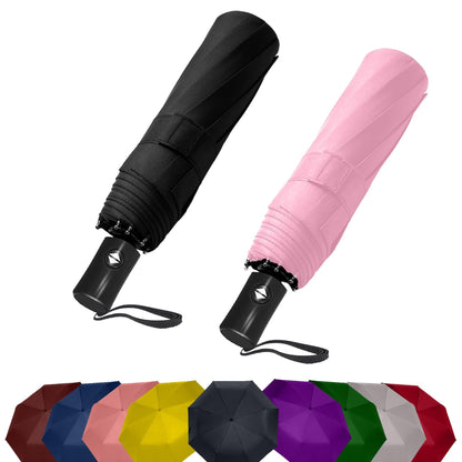 SIEPASA Windproof Travel Compact Umbrella-Automatic Umbrellas for Rain-Compact Folding Umbrella, Travel Umbrella Compact, Small Portable Windproof Umbrellas for Men Women Teenage. (Purple)