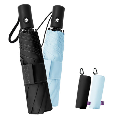 Travel Windproof Umbrella for rain Compact Small Travel size QuickDry