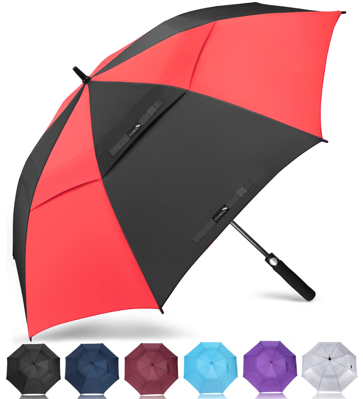 ZOMAKE Golf Umbrella, Large Windproof Heavy Duty Umbrellas