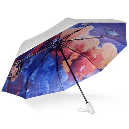 Cuby UV Sun Umbrella Compact Folding Travel Umbrellas Auto Open/Close