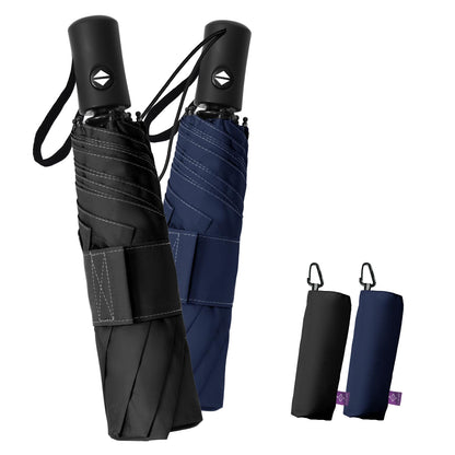Travel Windproof Umbrella for rain Compact Small Travel size QuickDry