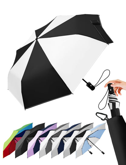 Travel Windproof Umbrella for rain Compact Small Travel size QuickDry
