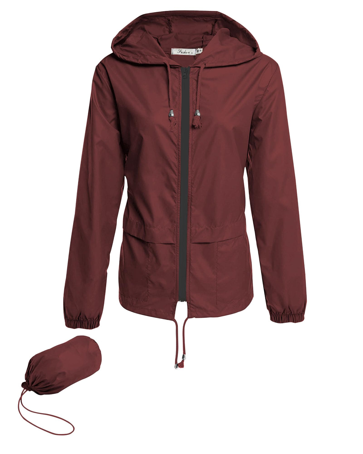 Hount Women Rain Jacket Lightweight Waterproof Packable Raincoat with Hood