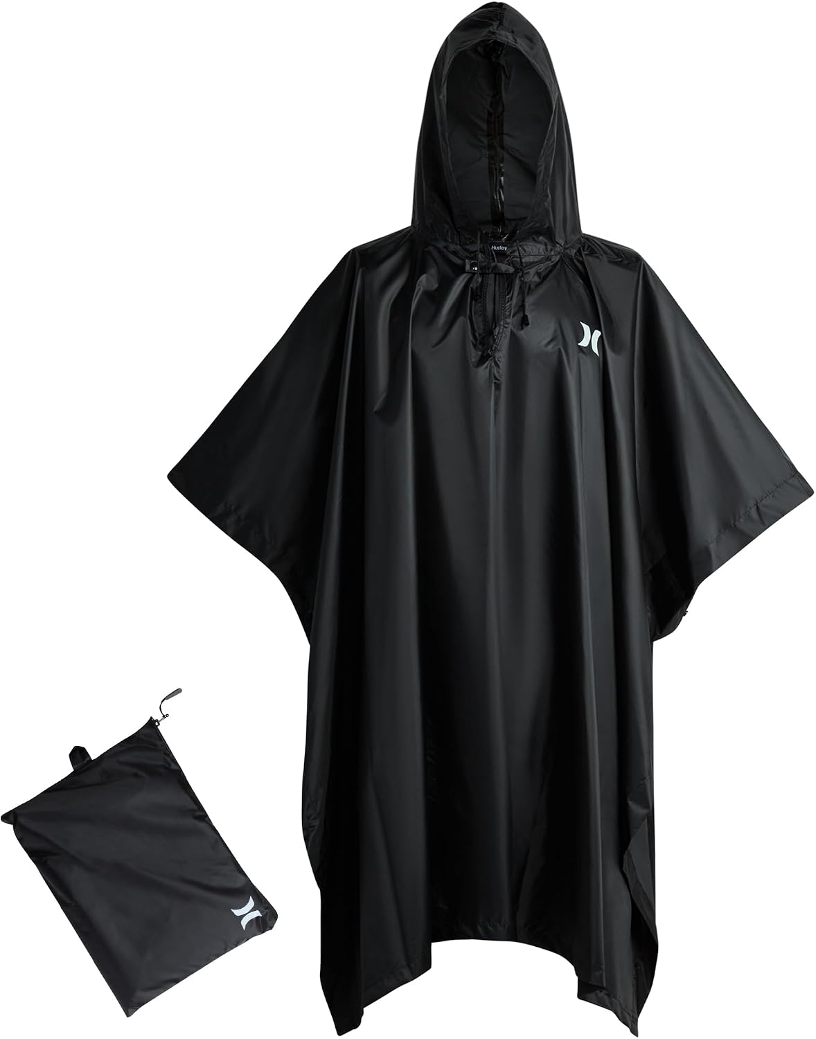 Hurley Ponchos Adult Rain Ponchos Waterproof Lightweight Packable Rain Top