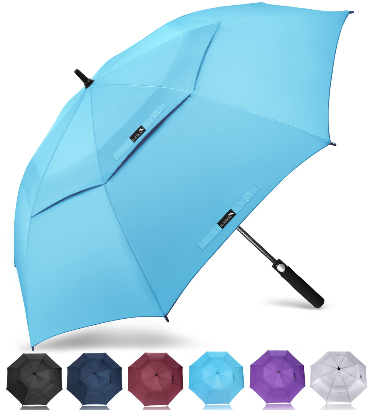 ZOMAKE Golf Umbrella, Large Windproof Heavy Duty Umbrellas