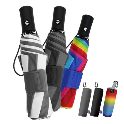 Travel Windproof Umbrella for rain Compact Small Travel size QuickDry