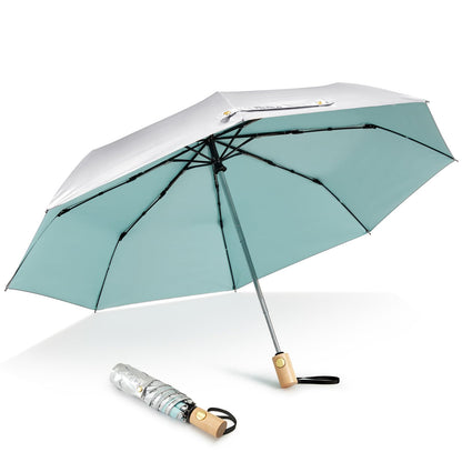 G4Free UPF 50+ UV Protection Travel Sun Umbrella 42 Inch SPF Umbrellas