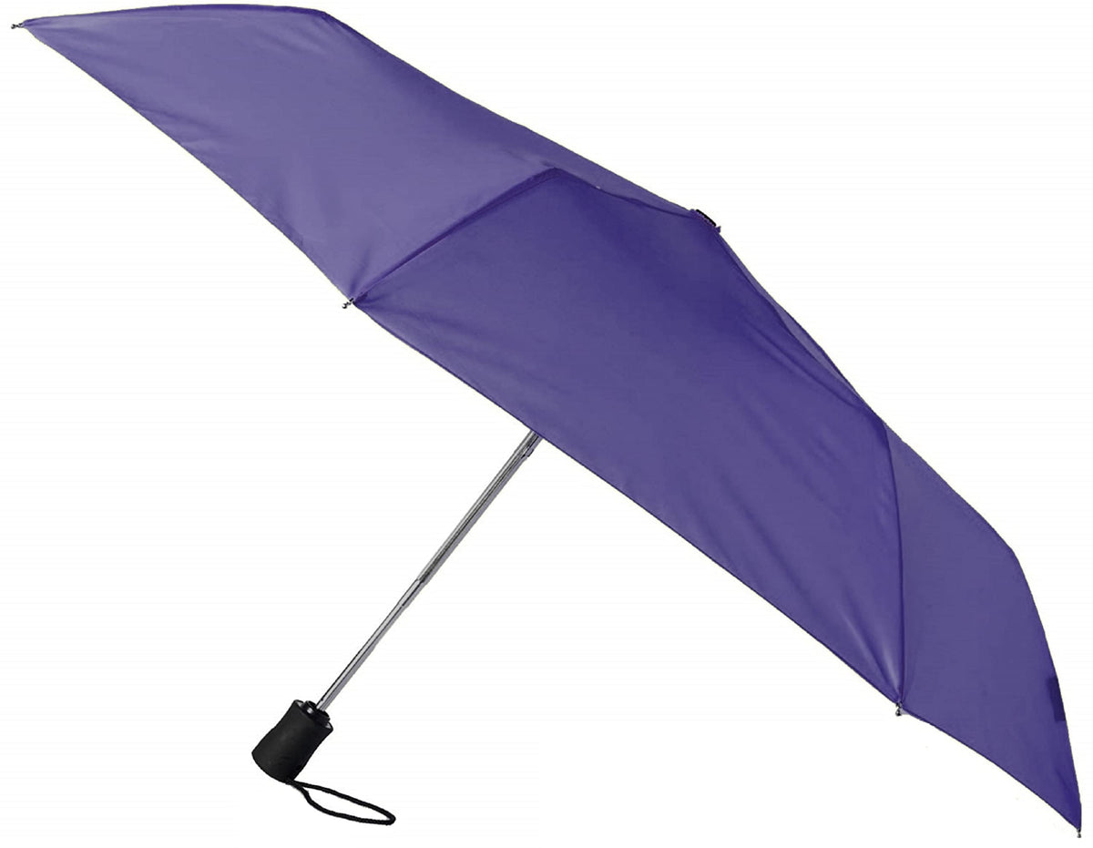 Lewis N. Clark Travel Umbrella: Windproof & Water Repellent Fabric Automatic Open Close