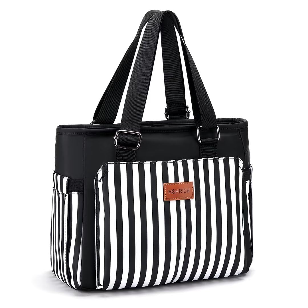 HSHRICH Insulated Lunch Bag Women - Large Tote Lunch Box For Work