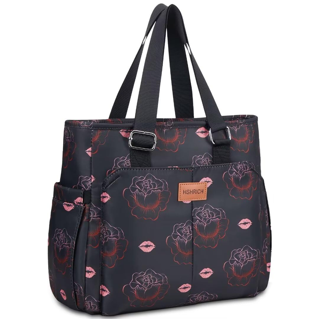 HSHRICH Insulated Lunch Bag Women - Large Tote Lunch Box For Work