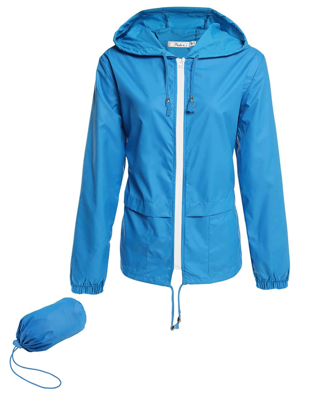 Hount Women Rain Jacket Lightweight Waterproof Packable Raincoat with Hood