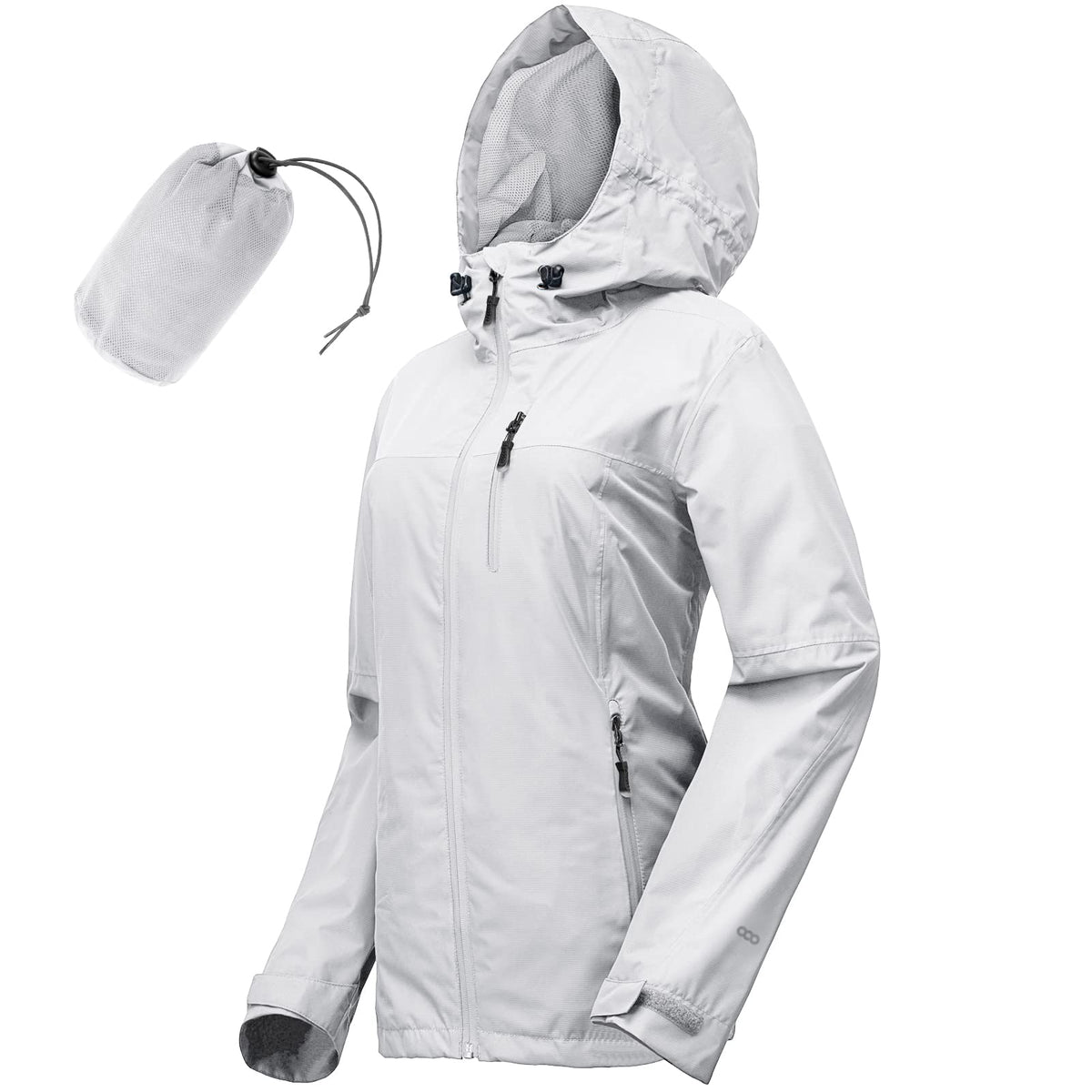 33,000ft Packable Rain Jacket for Women Waterproof Raincoats with Hood