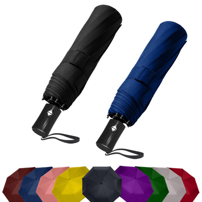 SIEPASA Windproof Travel Compact Umbrella-Automatic Umbrellas for Rain-Compact Folding Umbrella, Travel Umbrella Compact, Small Portable Windproof Umbrellas for Men Women Teenage. (Purple)