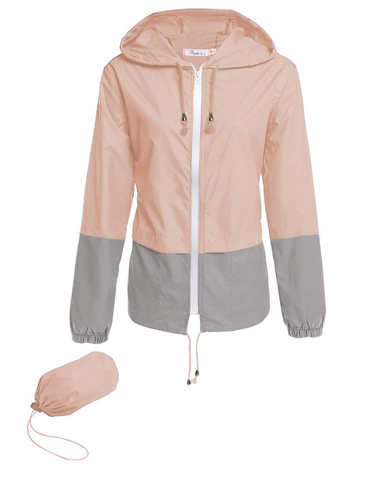 Hount Women Rain Jacket Lightweight Waterproof Packable Raincoat with Hood