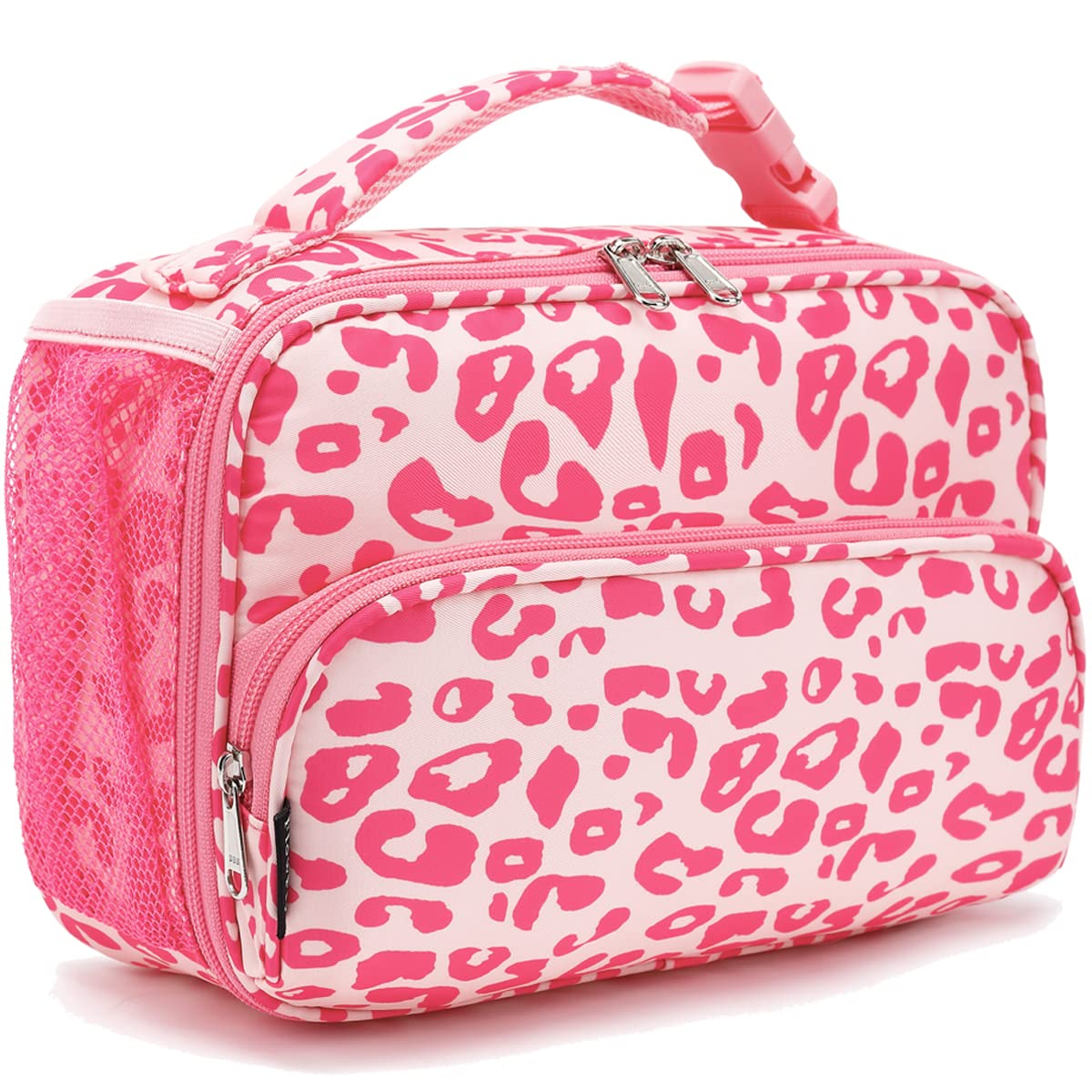 FlowFly Kids Lunch box Insulated Soft Bag Mini Cooler Back to School Thermal Meal Tote Kit for Girls, Boys, Astronaut