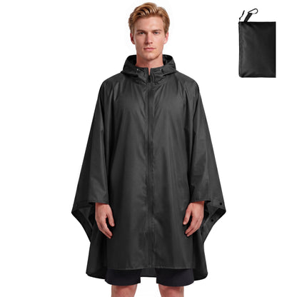 Lightweight Rain Poncho Waterproof Rain Ponchos for Adults Portable Raincoat Adult Ponchos with Hood for Outdoor