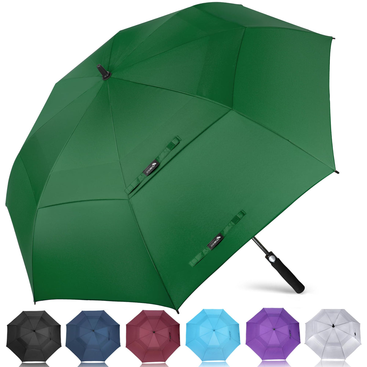 ZOMAKE Golf Umbrella, Large Windproof Heavy Duty Umbrellas