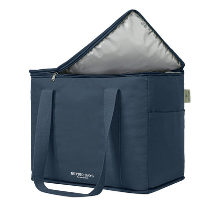 Nook Theory Reusable Insulated Grocery Bag - Leak Proof, X Large Cooler Bag