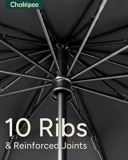 Conlun Travel Inverted Umbrella Compact Windproof- Automatic reverse Umbrellas for Rain - Folding Portable 10 Ribs Large Umbrella