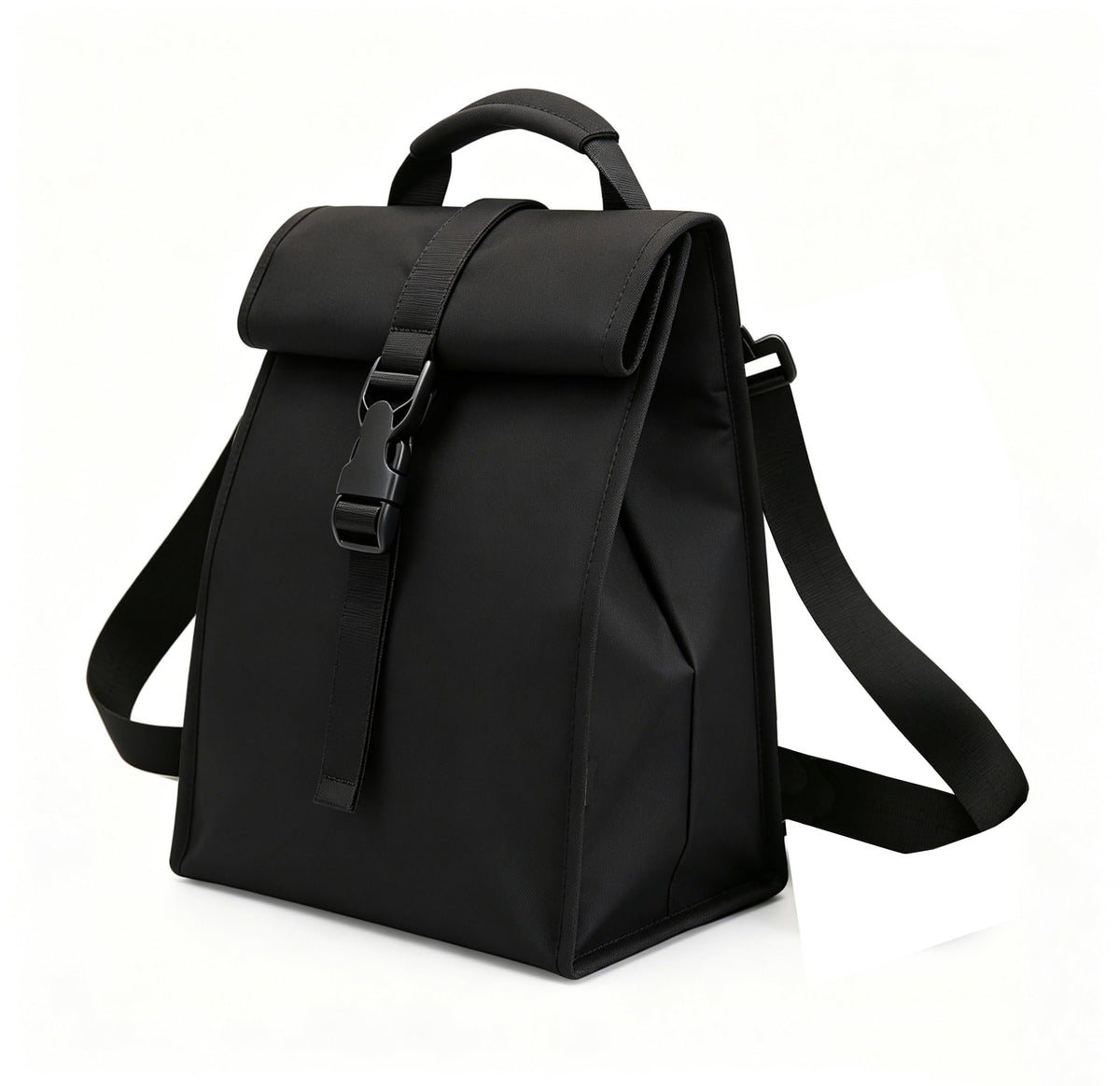 ZM-YOUTOO Insulated Foldable Lunch Bag- Lightweight Portable with Adjustable Shoulder Strap Lunch Box for Men, Women, Office, Work, Picnic, Hiking and Beach