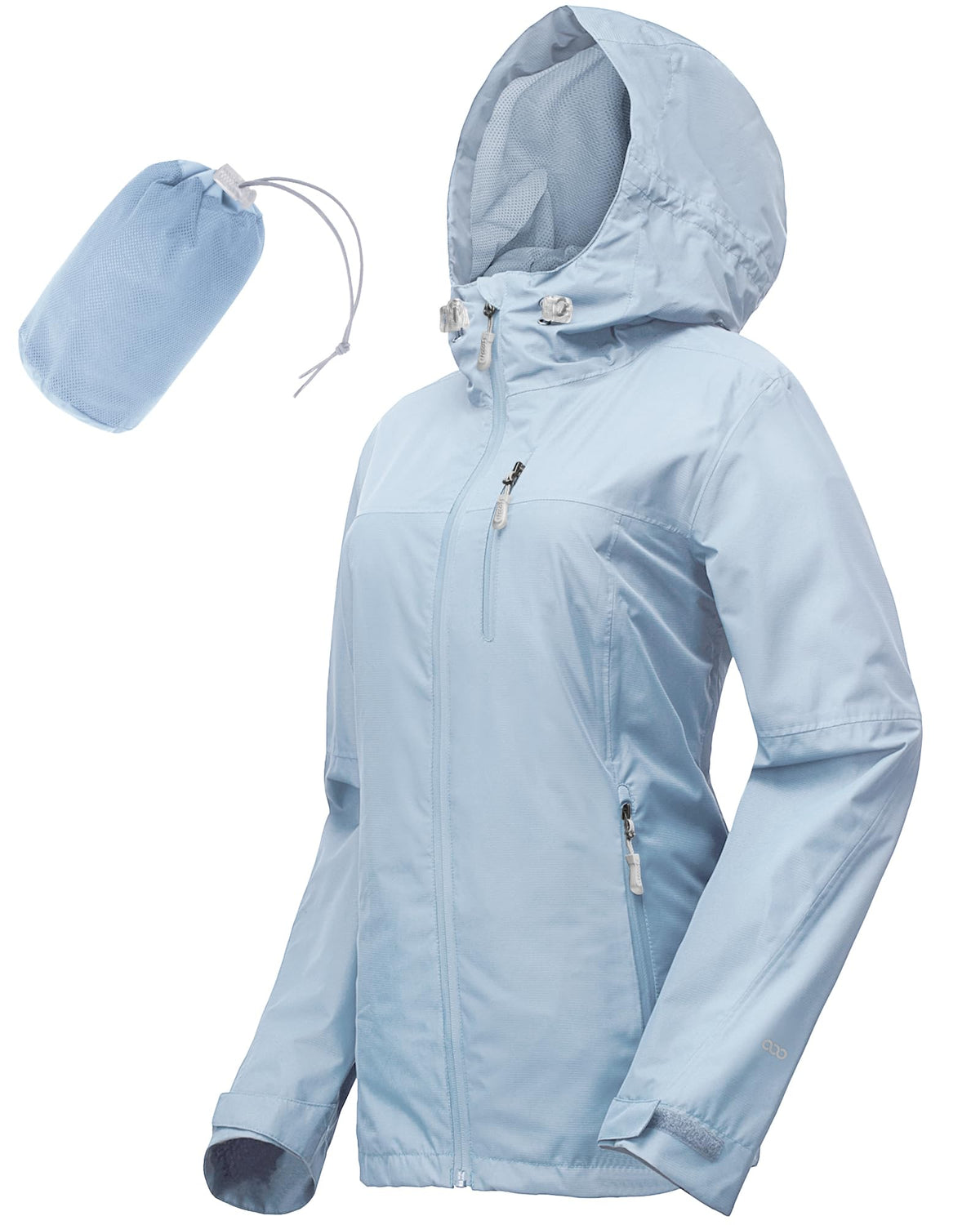 33,000ft Packable Rain Jacket for Women Waterproof Raincoats with Hood