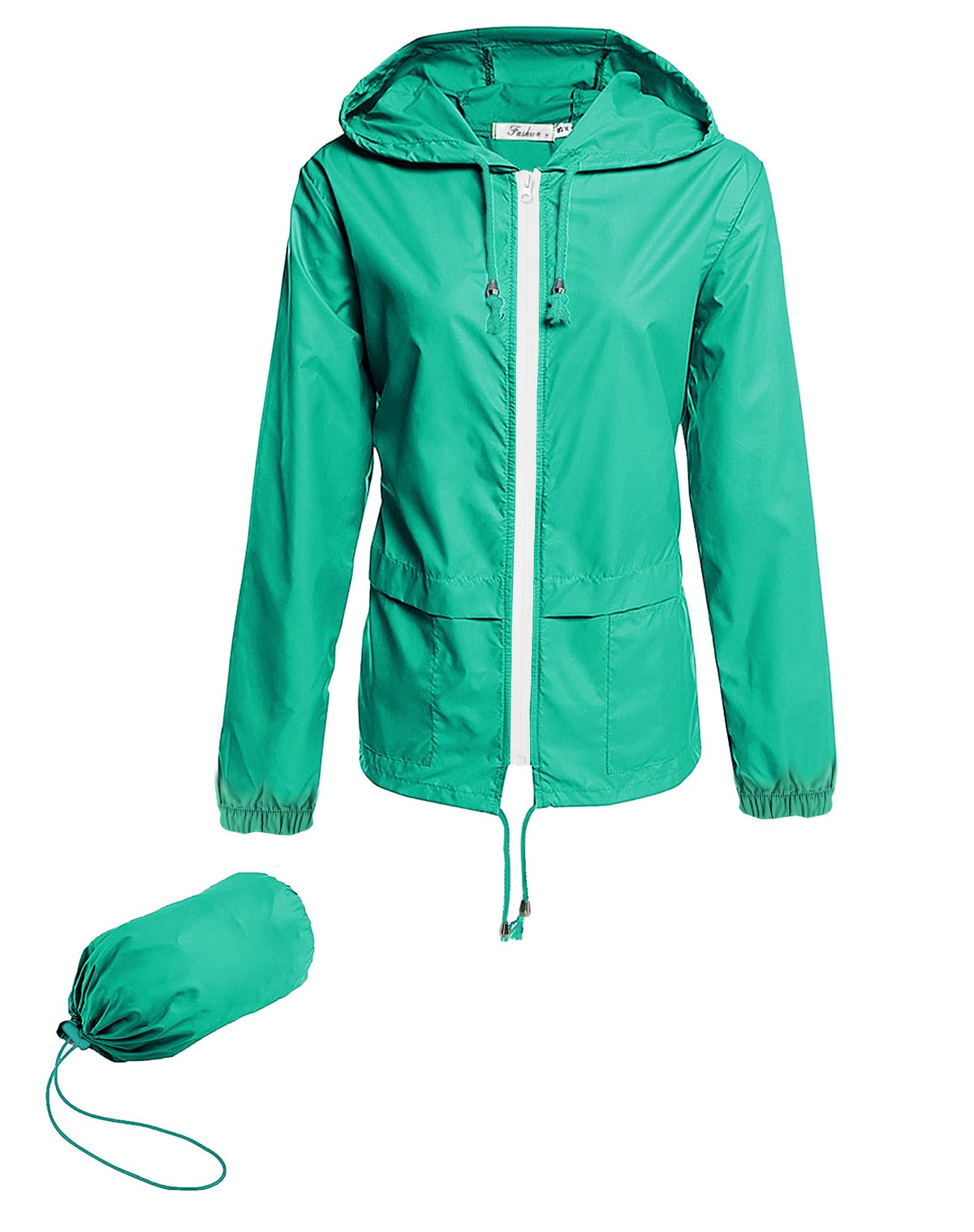 Hount Women Rain Jacket Lightweight Waterproof Packable Raincoat with Hood