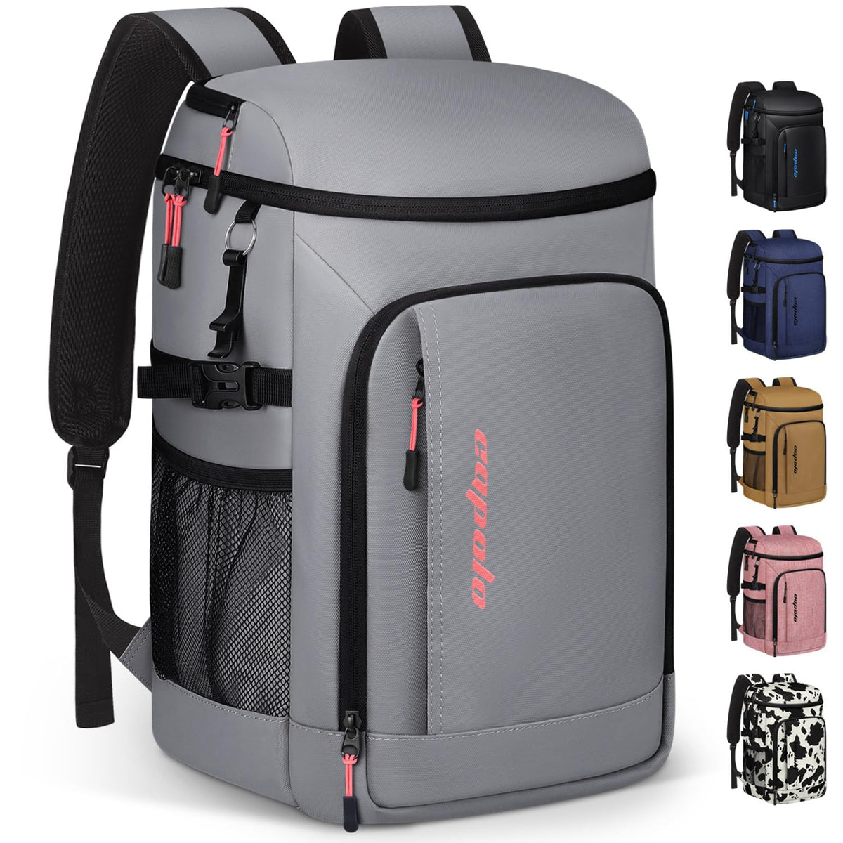 Capolo Cooler Backpack Insulated Leak Proof for Women Men Soft Cooler Bag