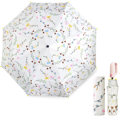 Cuby UV Sun Umbrella Compact Folding Travel Umbrellas Auto Open/Close