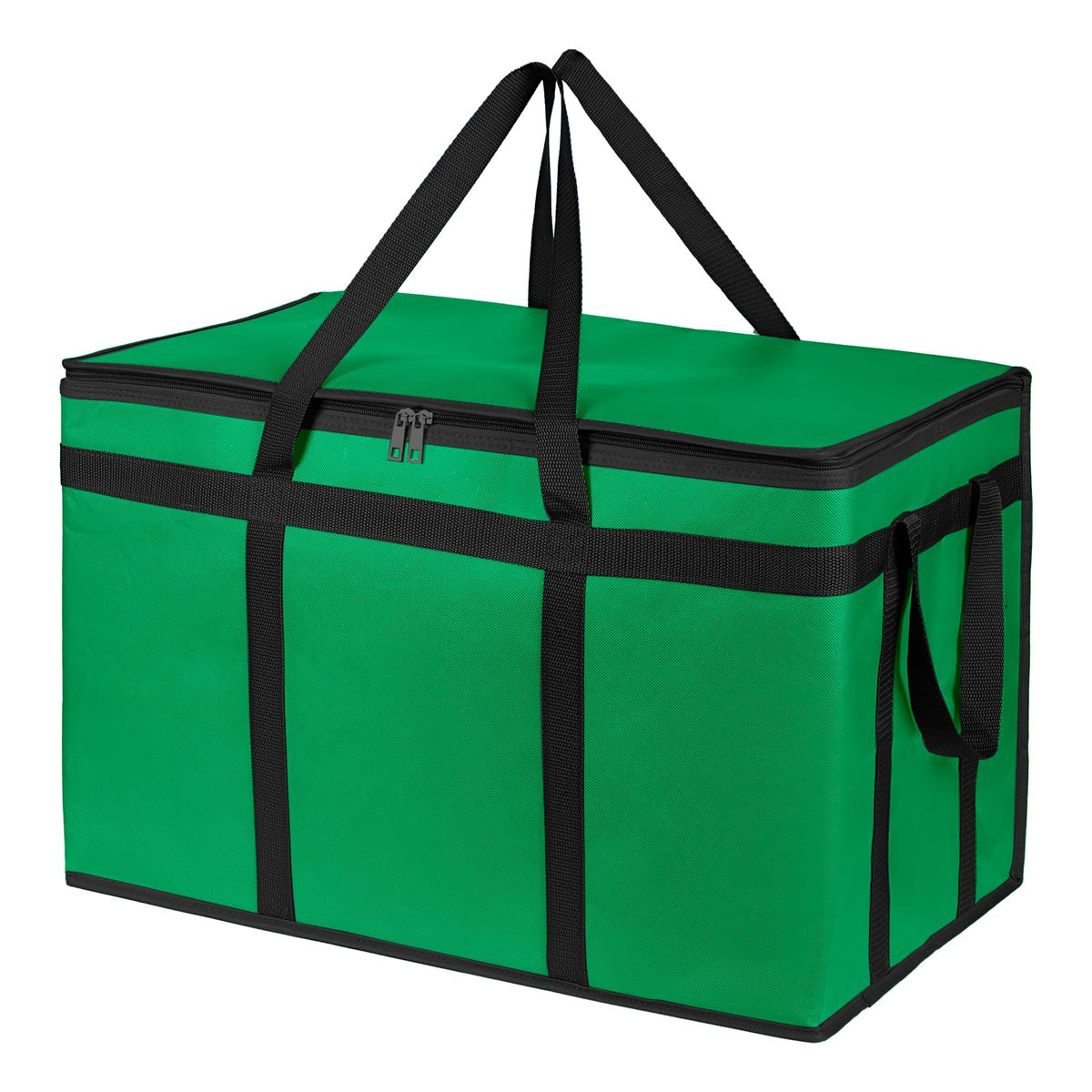 Bodaon 1-Pack Insulated Reusable Grocery Shopping Bags, X-Large, Black