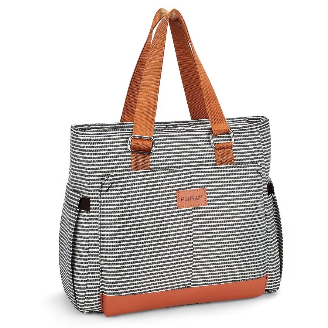 HSHRICH Insulated Lunch Bag Women - Large Tote Lunch Box For Work