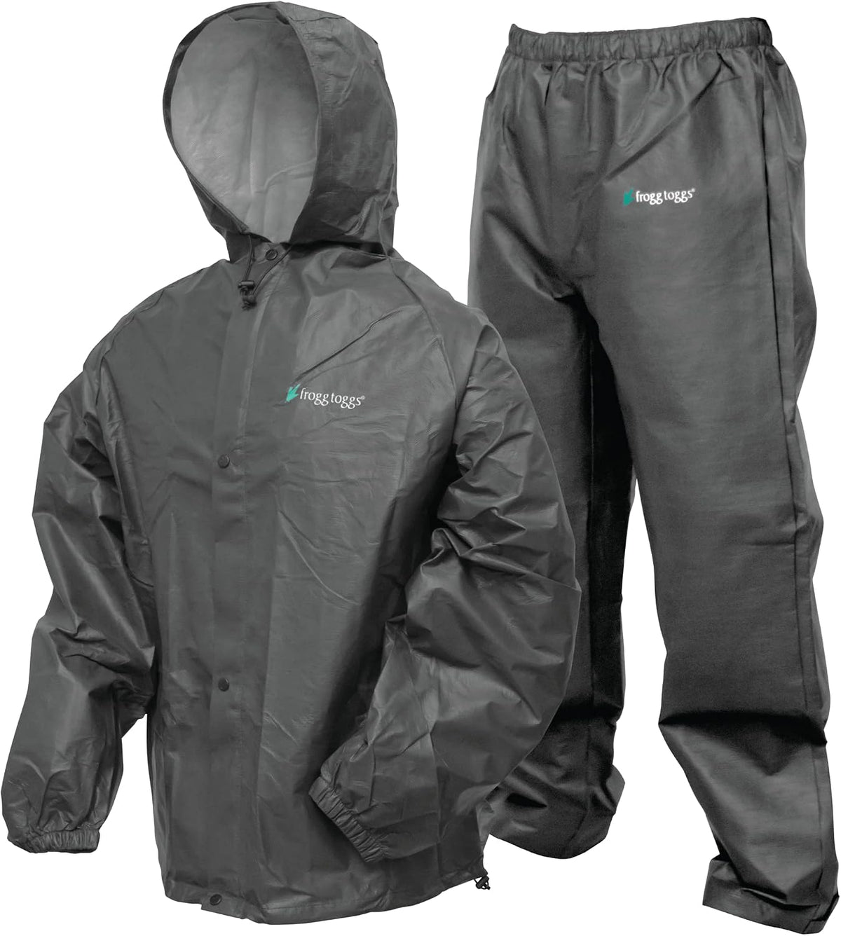 FROGG TOGGS Men's Pro Lite Rain Suit, Waterproof Rain Jacket and Pant Set