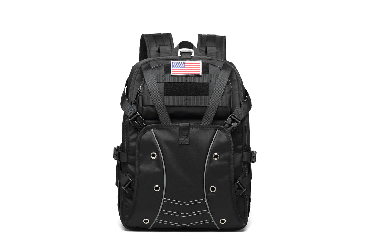 RUCYEN Lunch Backpack, Insulated Cooler Backpack Lunch Box for Men Women, 15.6 Inches RFID Blocking Laptop Backpack with USB Port Lunch Bag for Work Travel Black