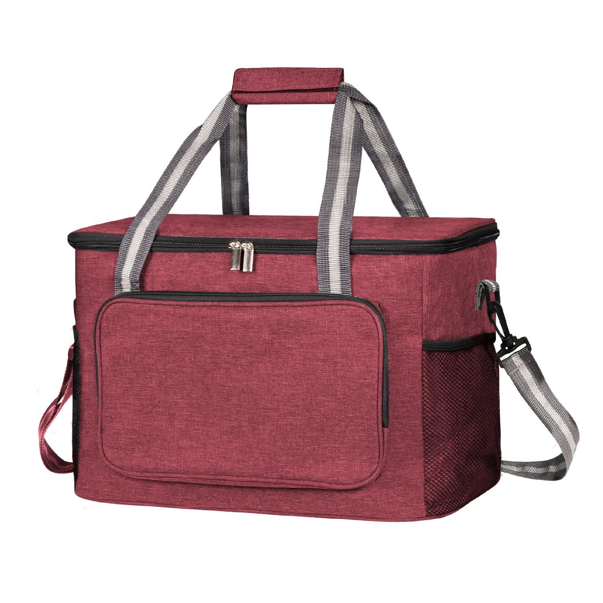 IKNOE 15L 24-Can Insulated Cooler Bag, Leak-Resistant Lunch Tote for Work